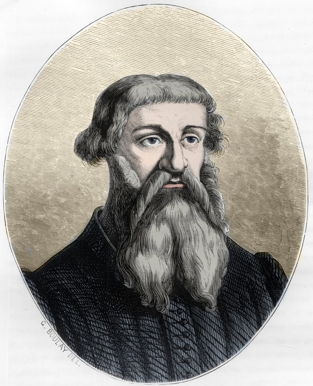 Porträt von Etienne Dolet, französischer Gelehrter, Übersetzer und ...