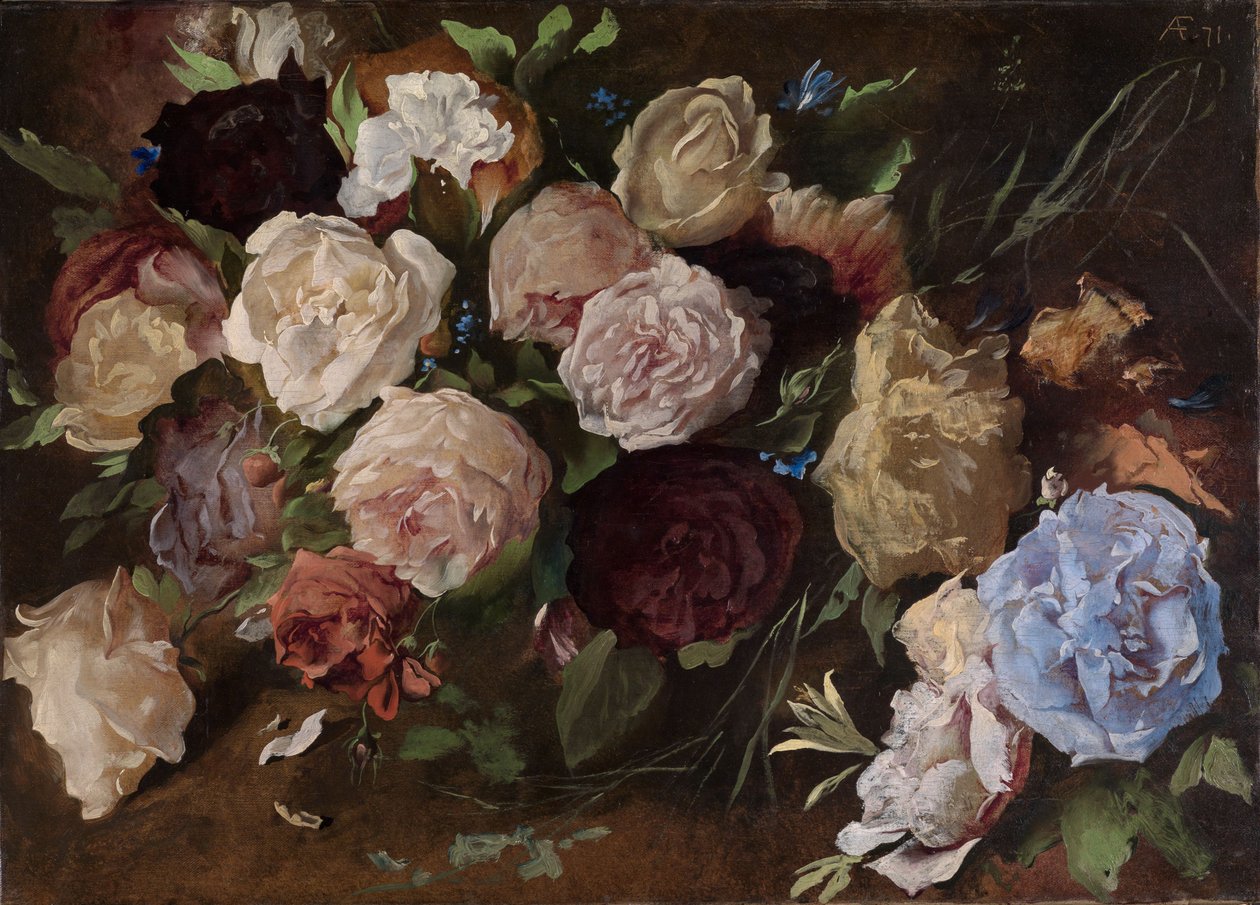 Blumenstudie von Anselm Feuerbach