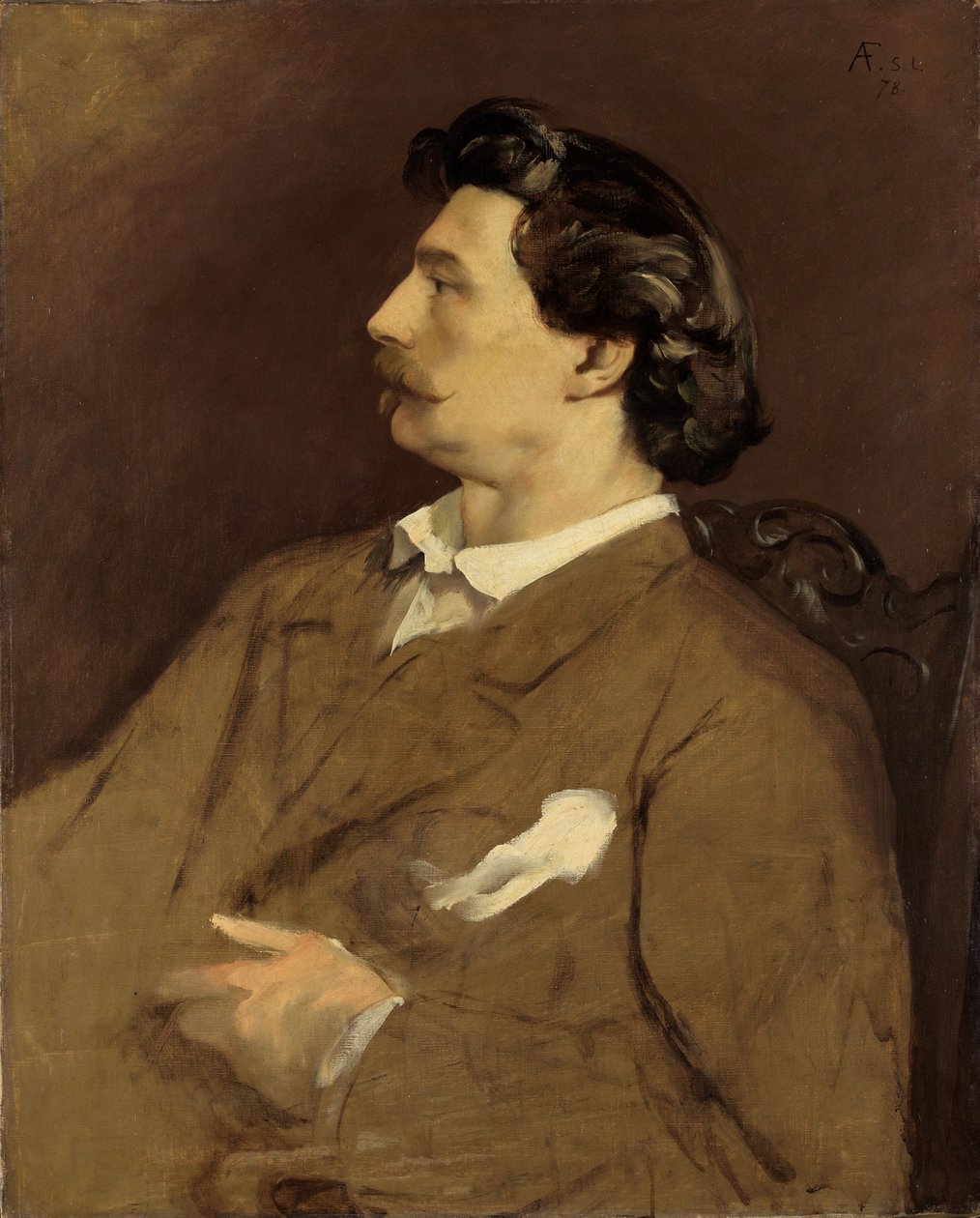 Selbstbildnis von Anselm Feuerbach