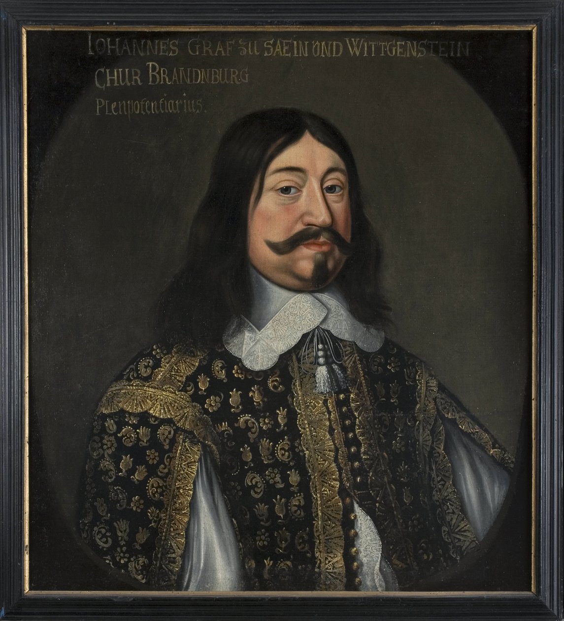 Porträt von Johann VIII., Graf von Sayn-Wittgenstein-Hohenstein von Anselmus van (after) Hulle