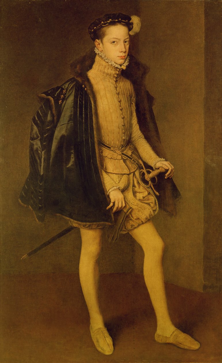 Porträt von Alexander Farnese, Herzog von Parma von Anthonis van Dashorst Mor