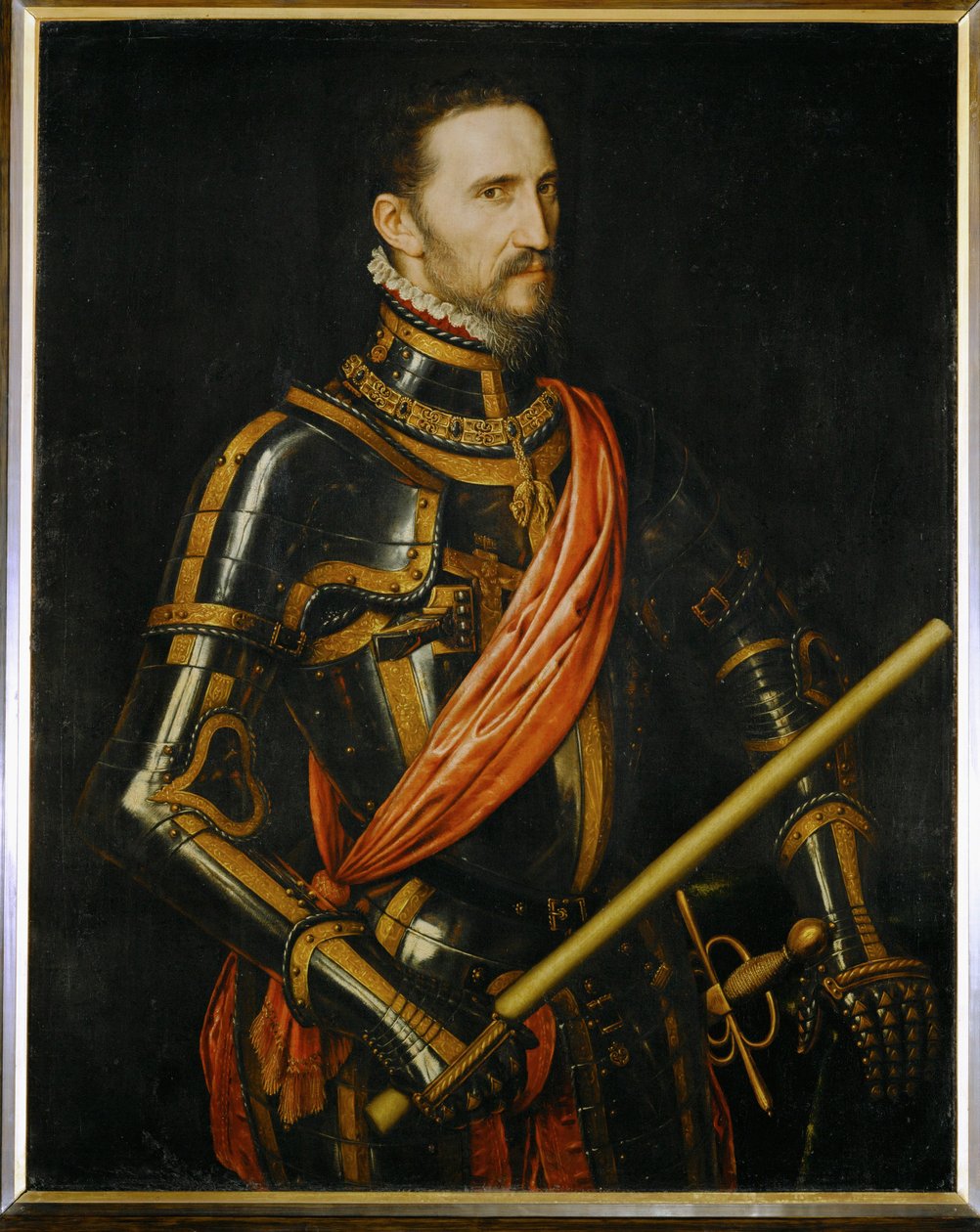 Fernando Alvarez de Toledo, Herzog von Alba von Anthonis van Dashorst (c.1519 1576/77) Mor