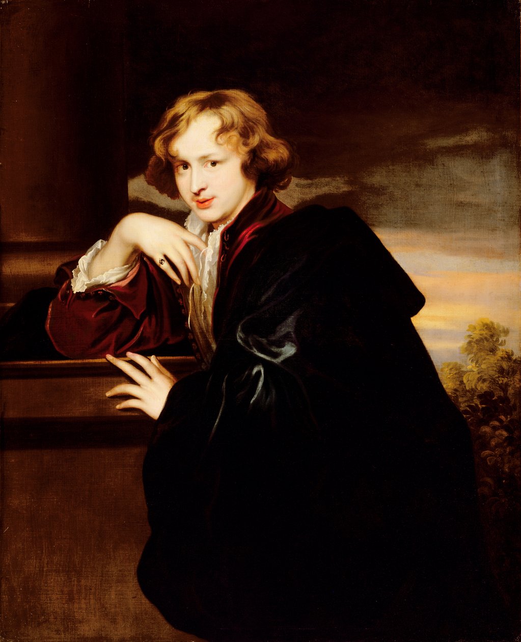 Porträt von Sir Anthony van Dyck (1599-1641) von Anthony van Dyck