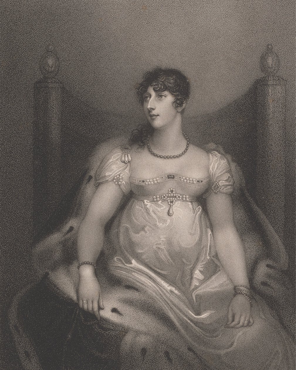 Charlotte Sophia (geb. Leveson-Gower), Somerset, Herzogin von Beaufort von Anthony Cardon