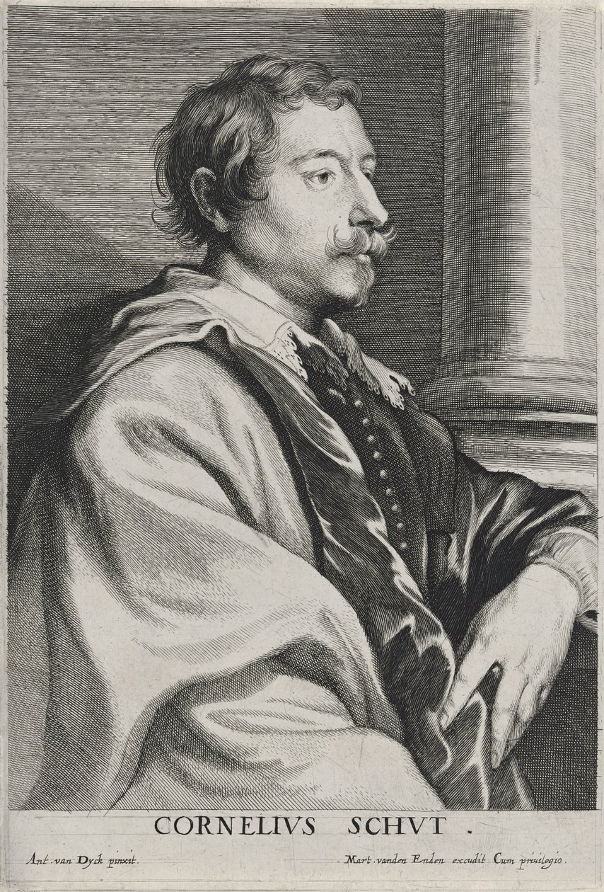 Cornelius Schut, ohne Datum von Anthony van Dyck