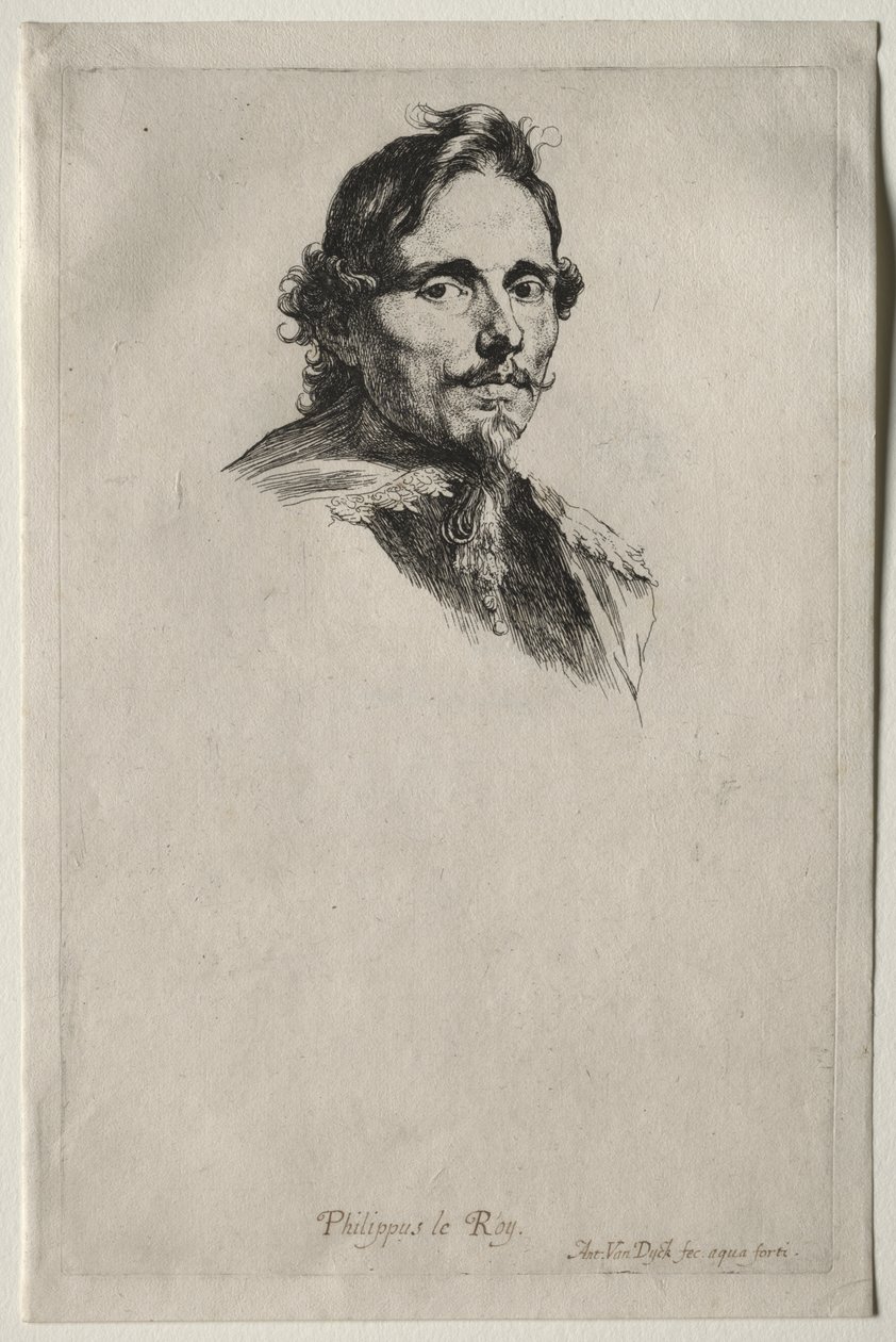 Porträt von Baron Philippe Le Roy von Anthony van Dyck