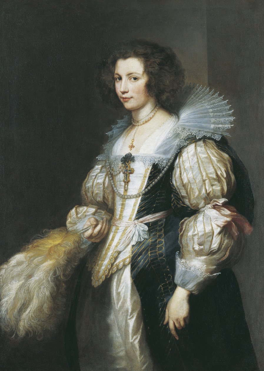 Porträt von Maria de Tassis, 1611-1638 von Anthony van Dyck