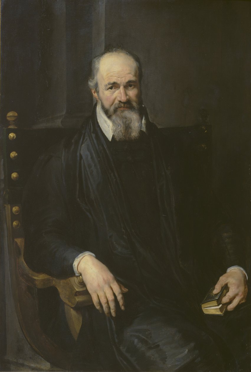 Porträt eines Mannes in einem Sessel, 1616-18 von Anthony van Dyck