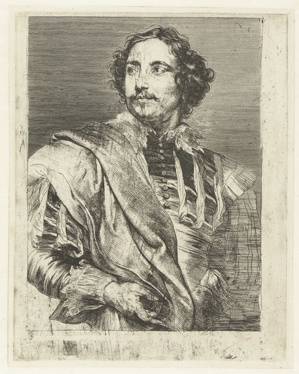 Porträt von Paulus Pontius von Anthony van Dyck