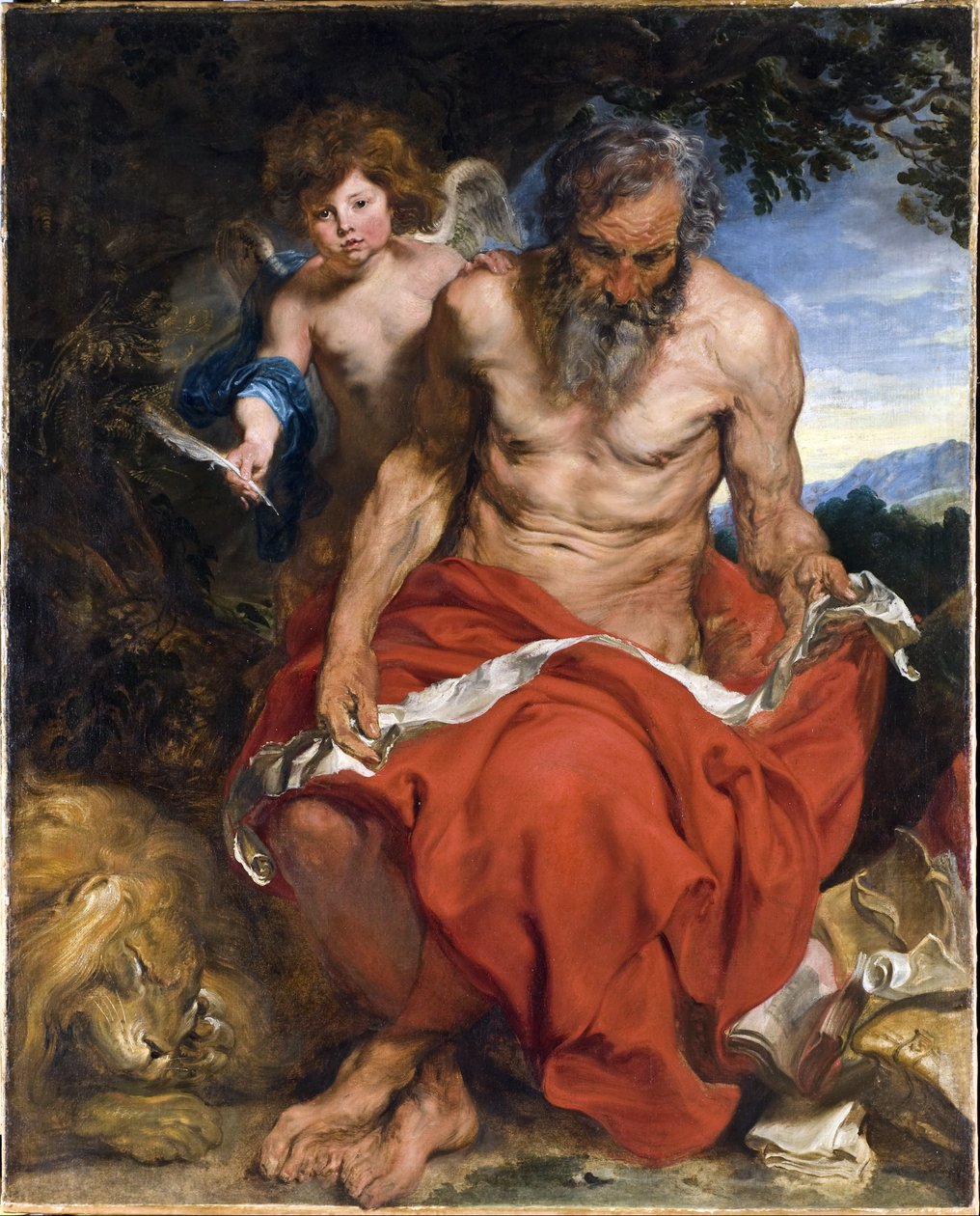 Heiliger Hieronymus von Anthony van Dyck