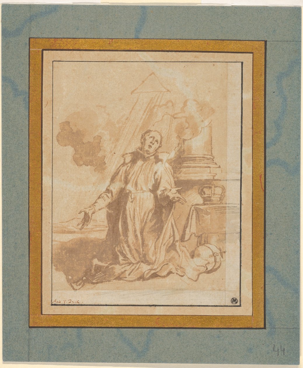 Der selige Aloysius Gonzaga in Ekstase von Anthony van Dyck