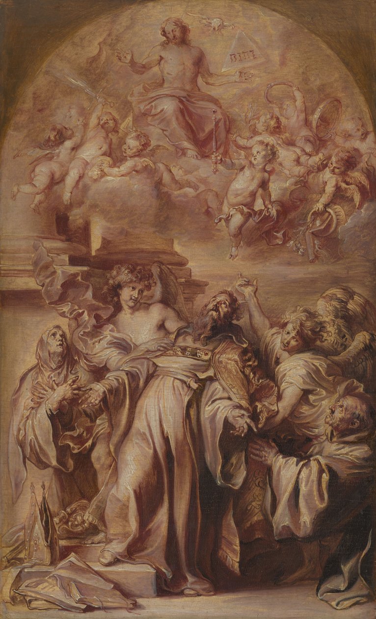 Die Ekstase des heiligen Augustinus von Anthony van Dyck