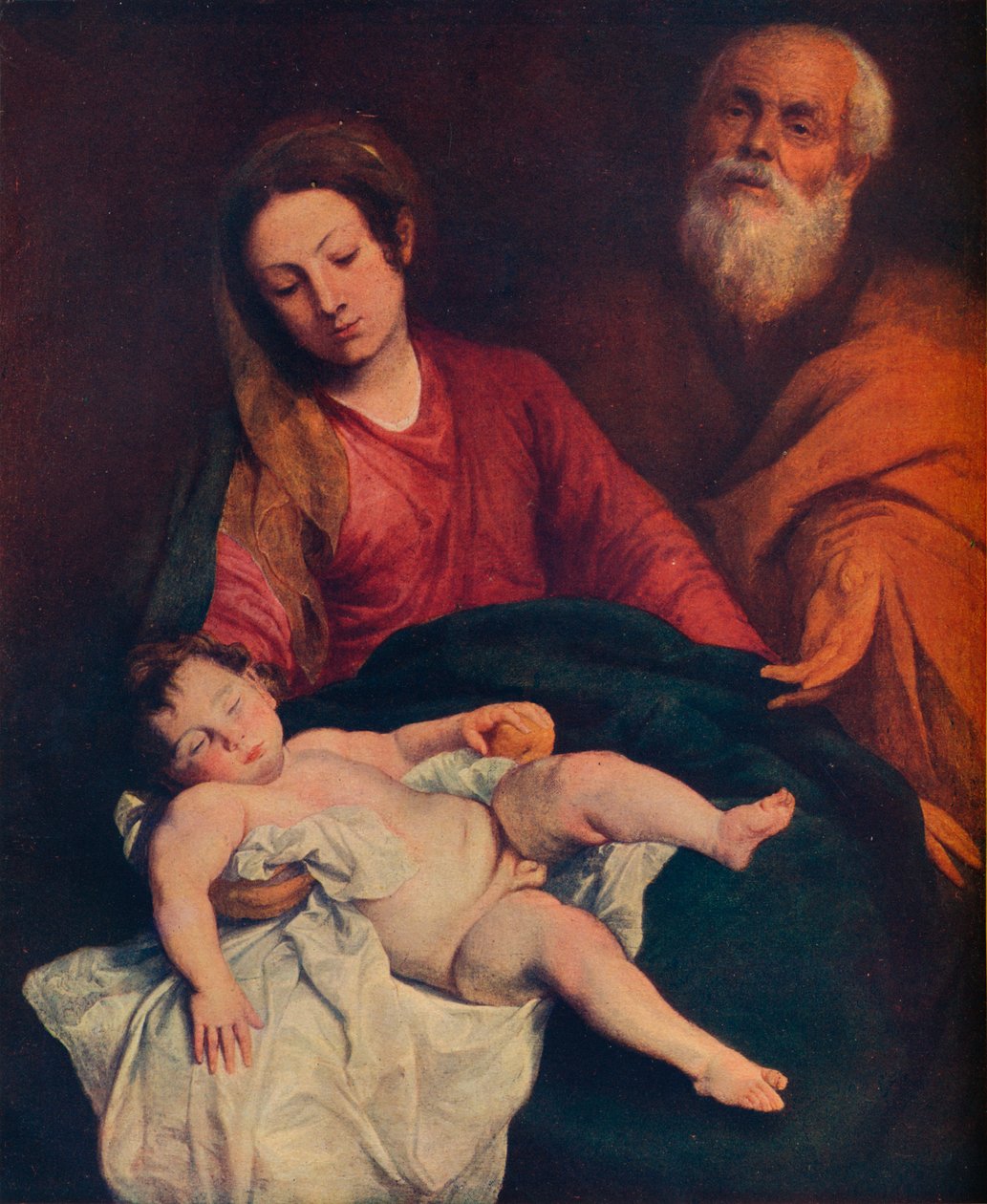 Die Heilige Familie, um 1624 von Anthony van Dyck