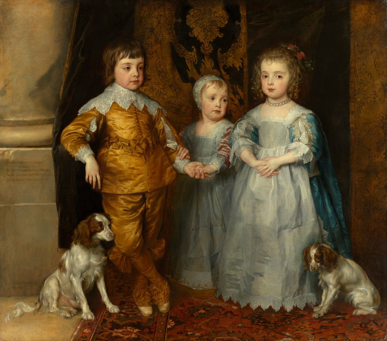 Die drei ältesten Kinder von Karl I. von Anthony van Dyck