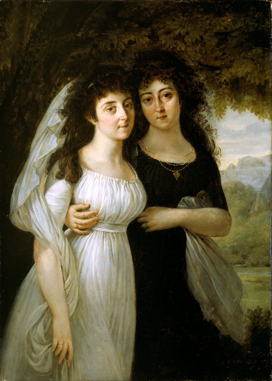 Porträt der Maistre-Schwestern von Antoine-Jean Gros