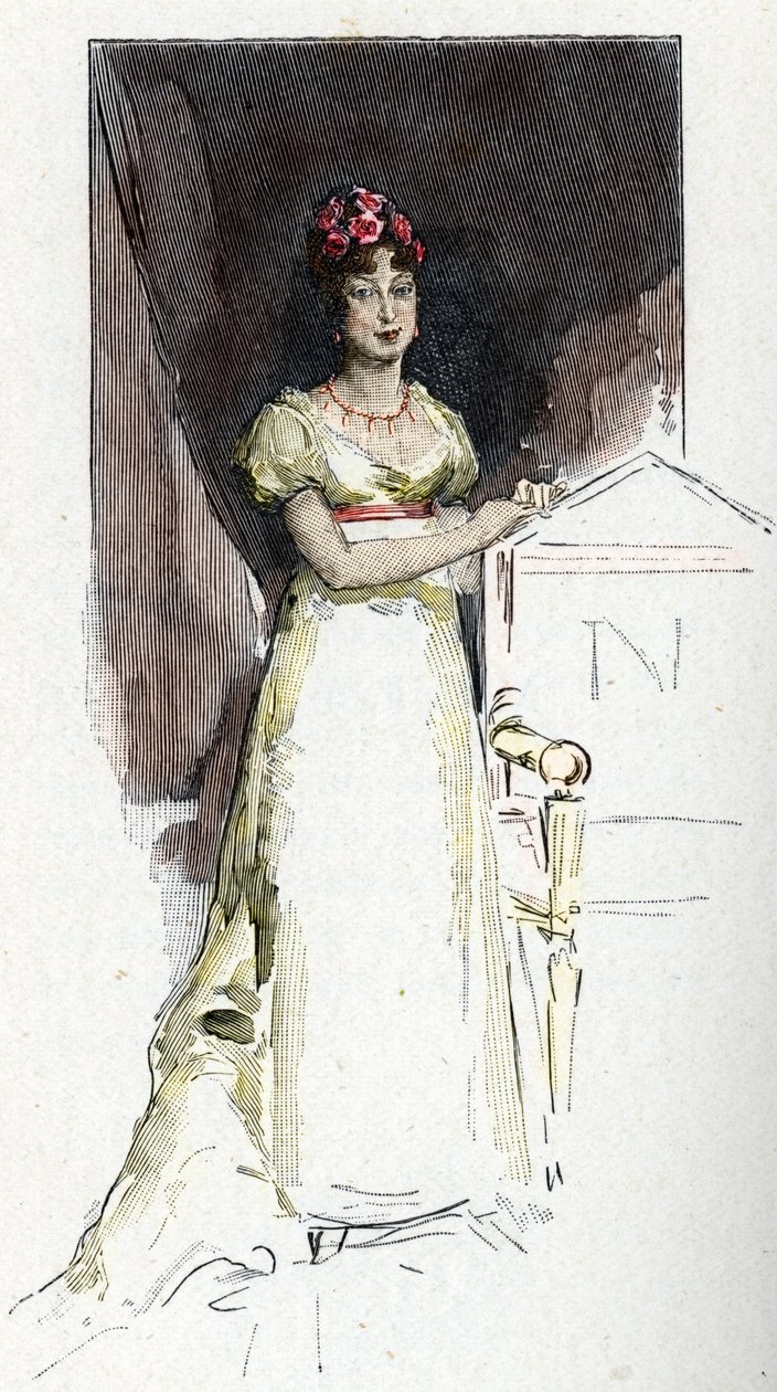 Porträt der Kaiserin Marie Louise von Österreich (Marie-Louise) von Antoine Calbet