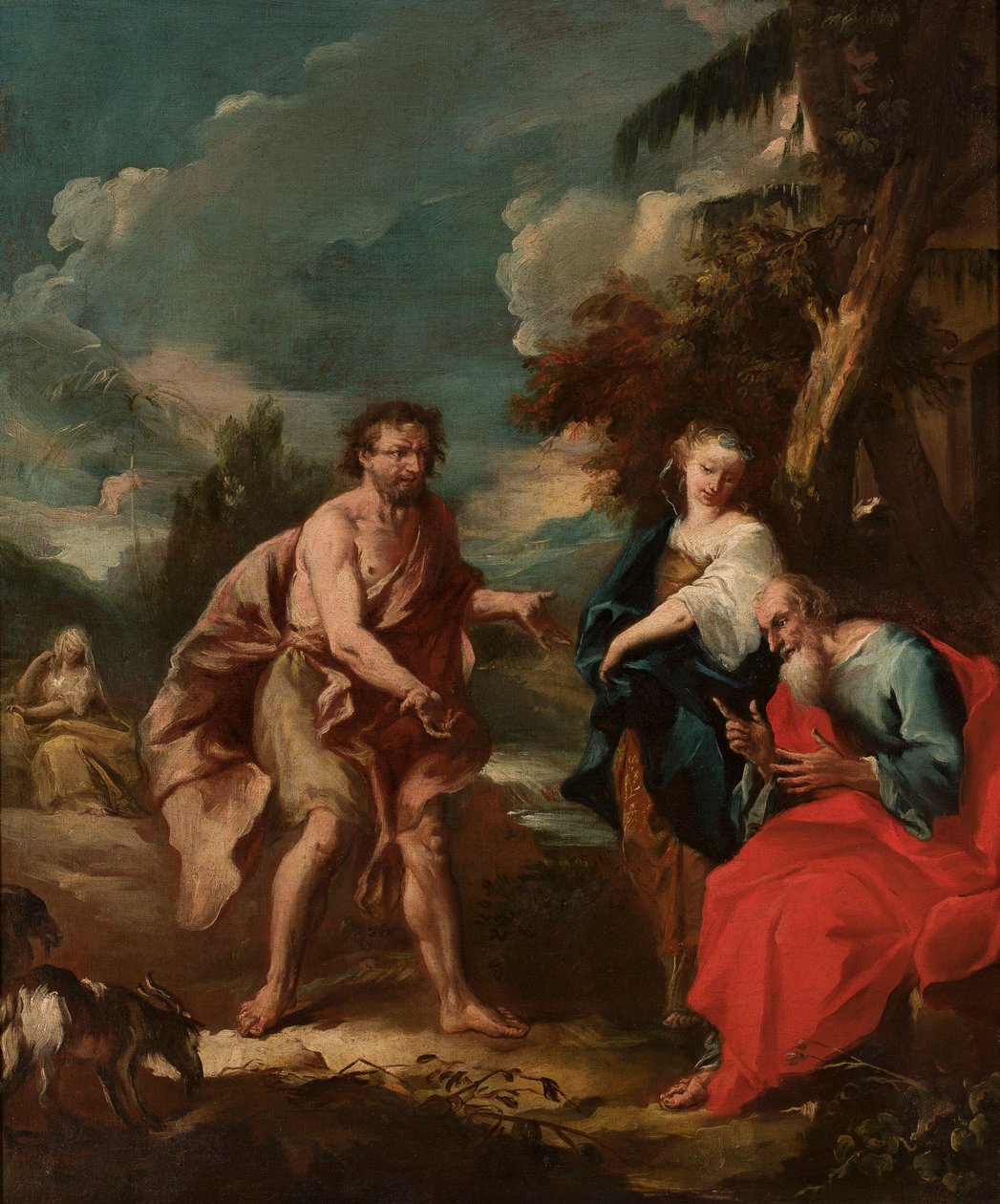 Jakob und Rahel von Antoine Coypel