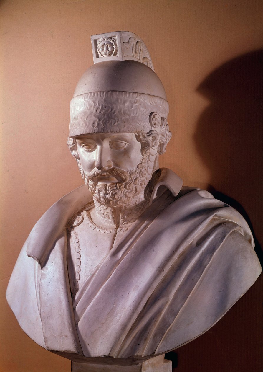 Porträt von Jacques Christophe Coquille, genannt General Dugommier (1736-1794) Skulptur von Antoine Denis Chaudet (1763-1810) Höhe 0,90 m Versailles, Schlossmuseum von Antoine Denis Chaudet
