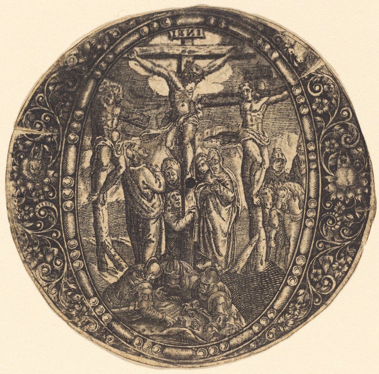 Die Kreuzigung von Antoine Jacquard