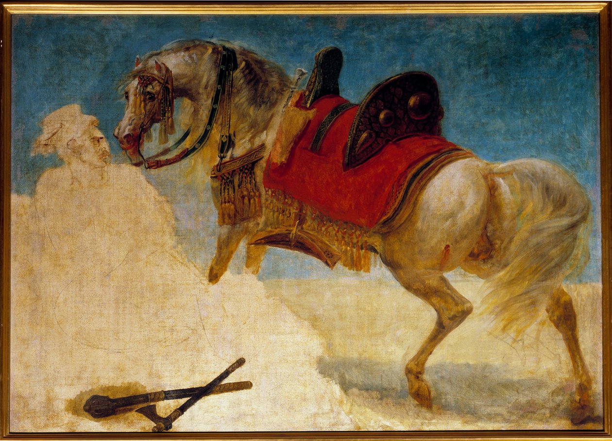 Studie eines Pferdegeschirrs von Antoine-Jean Gros