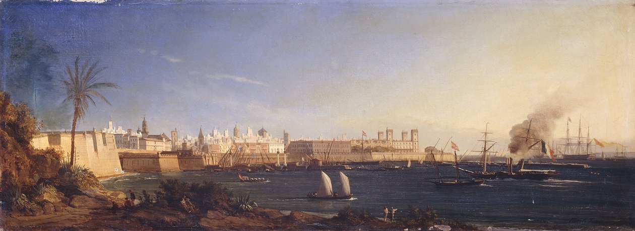 Algeciras von Antoine Leon Morel-Fatio