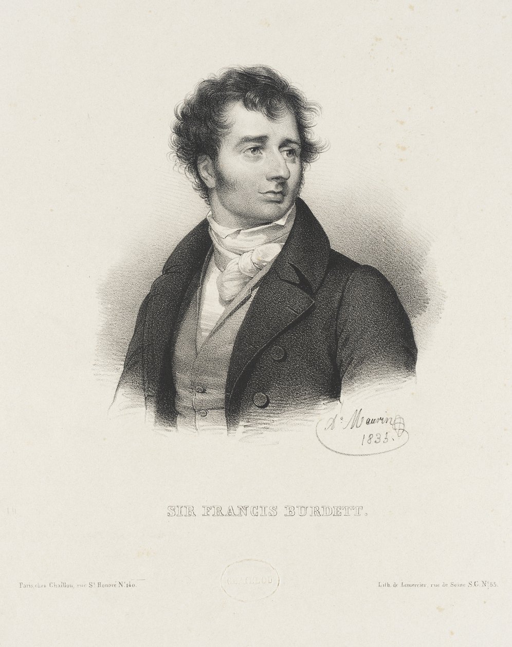 Sir Francis Burdett von Antoine Maurin
