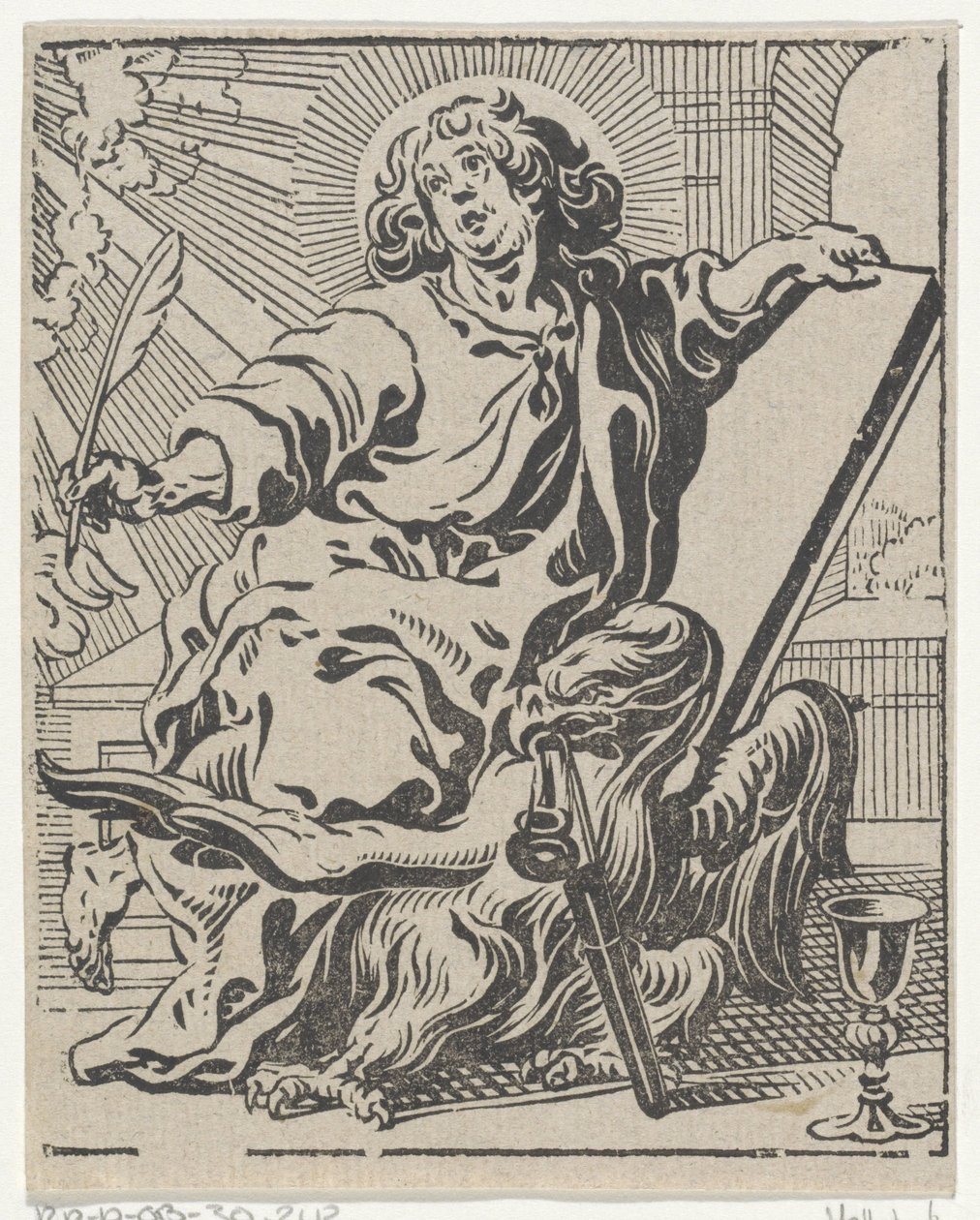 Johannes der Evangelist von Antoine Sallaert