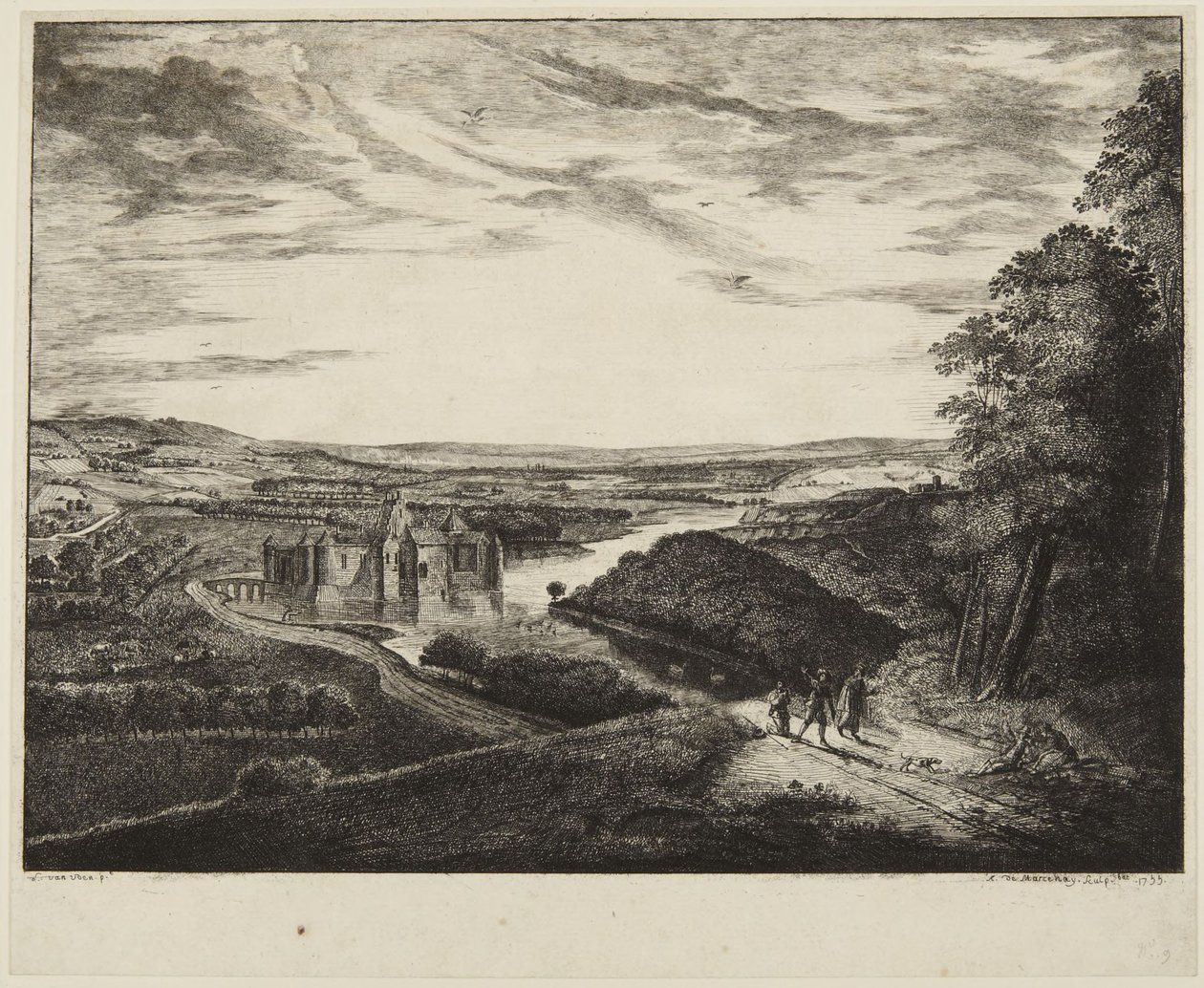 Der Himmel zieht sich zu von Antoine de Marcenay de Ghuy