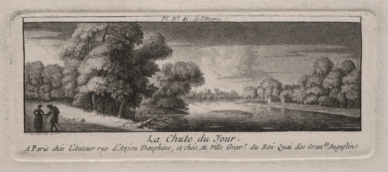 Der Tagesausklang von Antoine de Marcenay de Ghuy