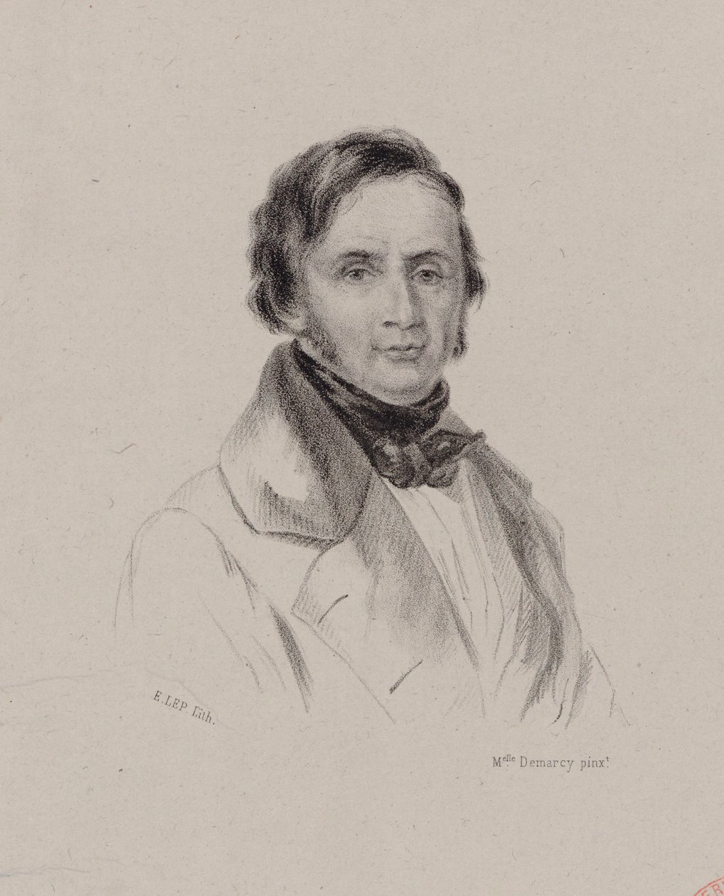 Porträt des Pianisten und Komponisten Joseph Bernard Woets 1783-1878, ca. 1830 von Antoinette Louise Demarcy
