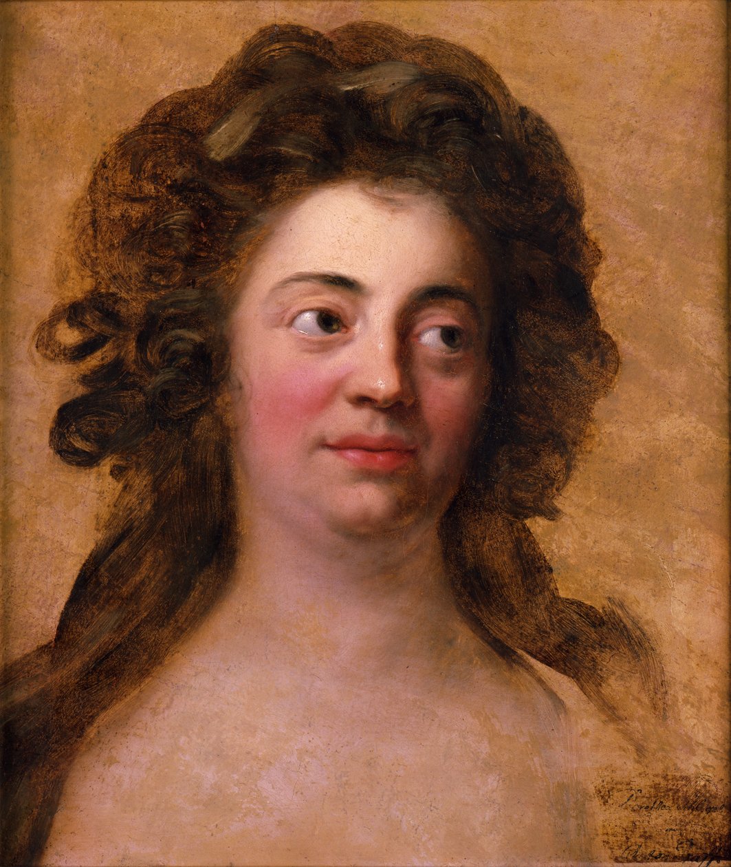 Porträt Dorothea Schlegel von Anton Graff