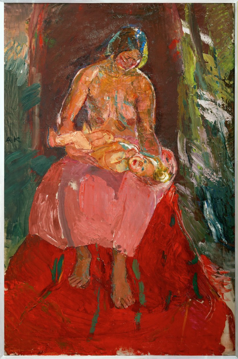 Mutter und Kind von Anton Kolig