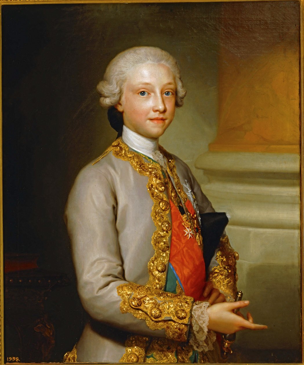 Infant Gabriel de Bourbon von Anton Raphael Mengs
