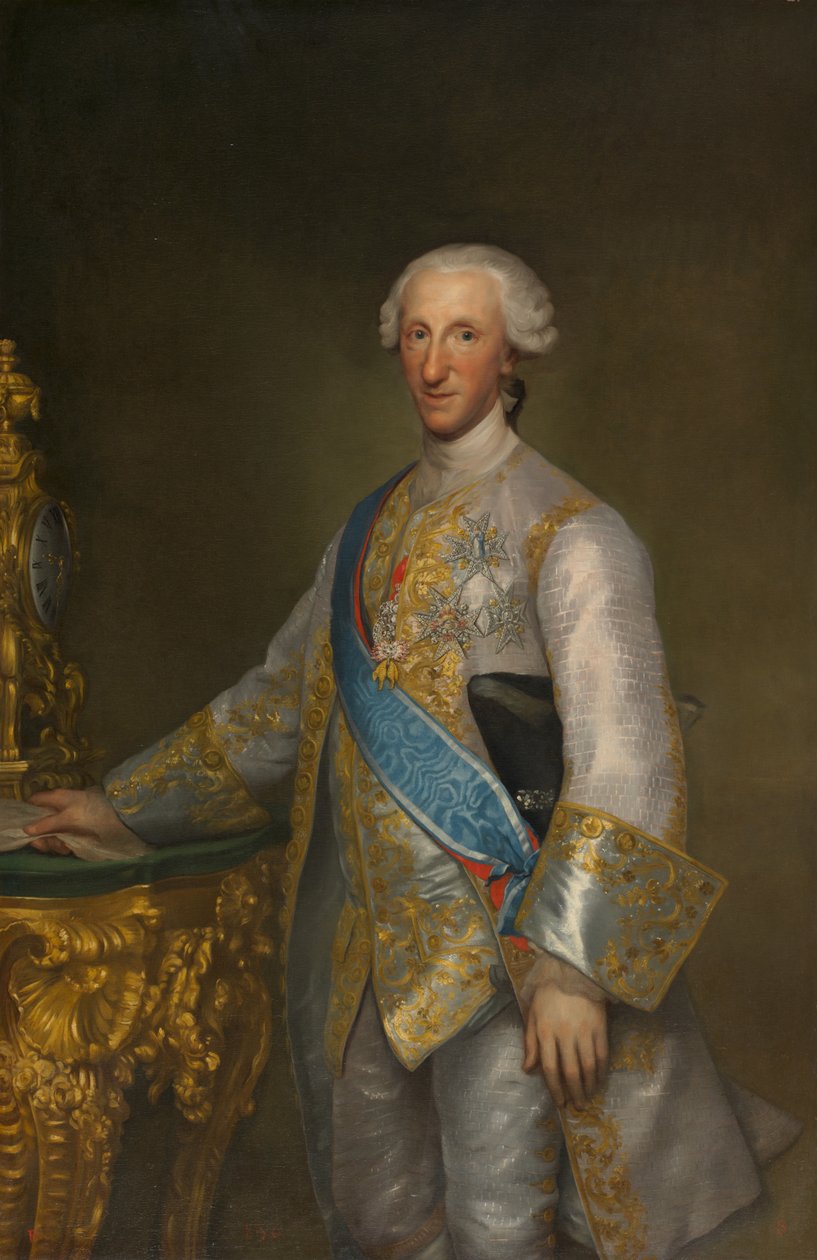Porträt von Infante Don Luis de Borbon, ca. 1776 von Anton Raphael Mengs