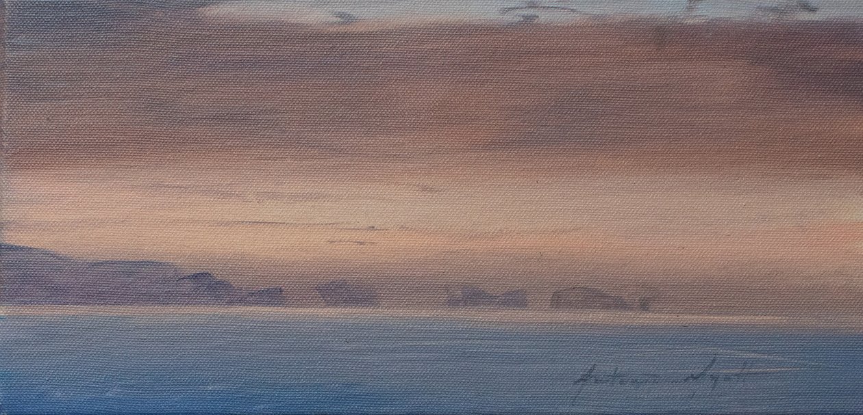 Sieben Schwestern, Lymington, 2019 von Antonia Myatt