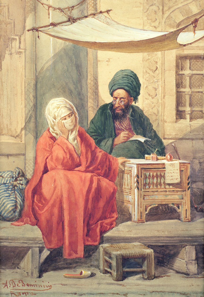 Der osmanische Schreiber von Antonio di Dominici