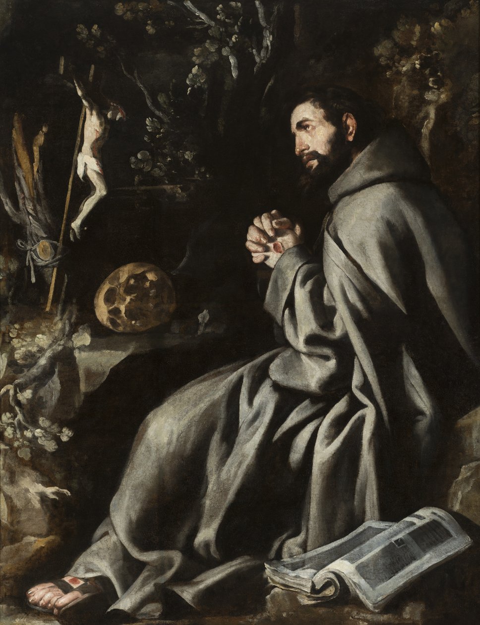 Heiliger Franz von Assisi von Antonio del Castillo y Saavedra