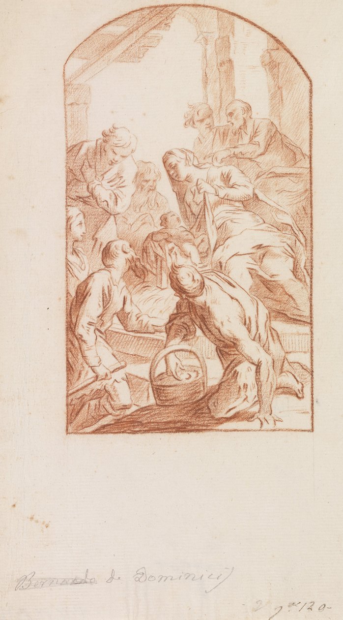 Die Anbetung der Hirten von Antonio di Dominici