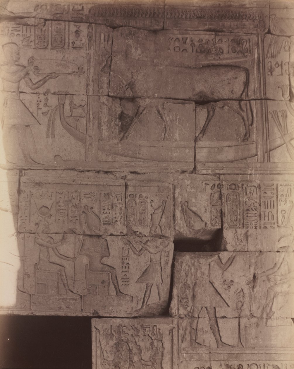 Deir el-Medineh, Heilige Barke von Antonio Beato
