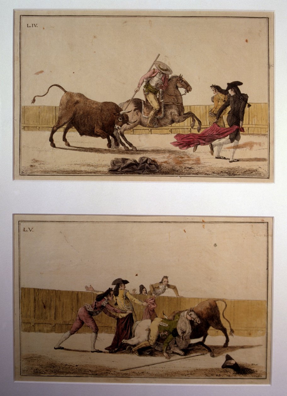 Stierkampfbühne von Antonio Carnicero