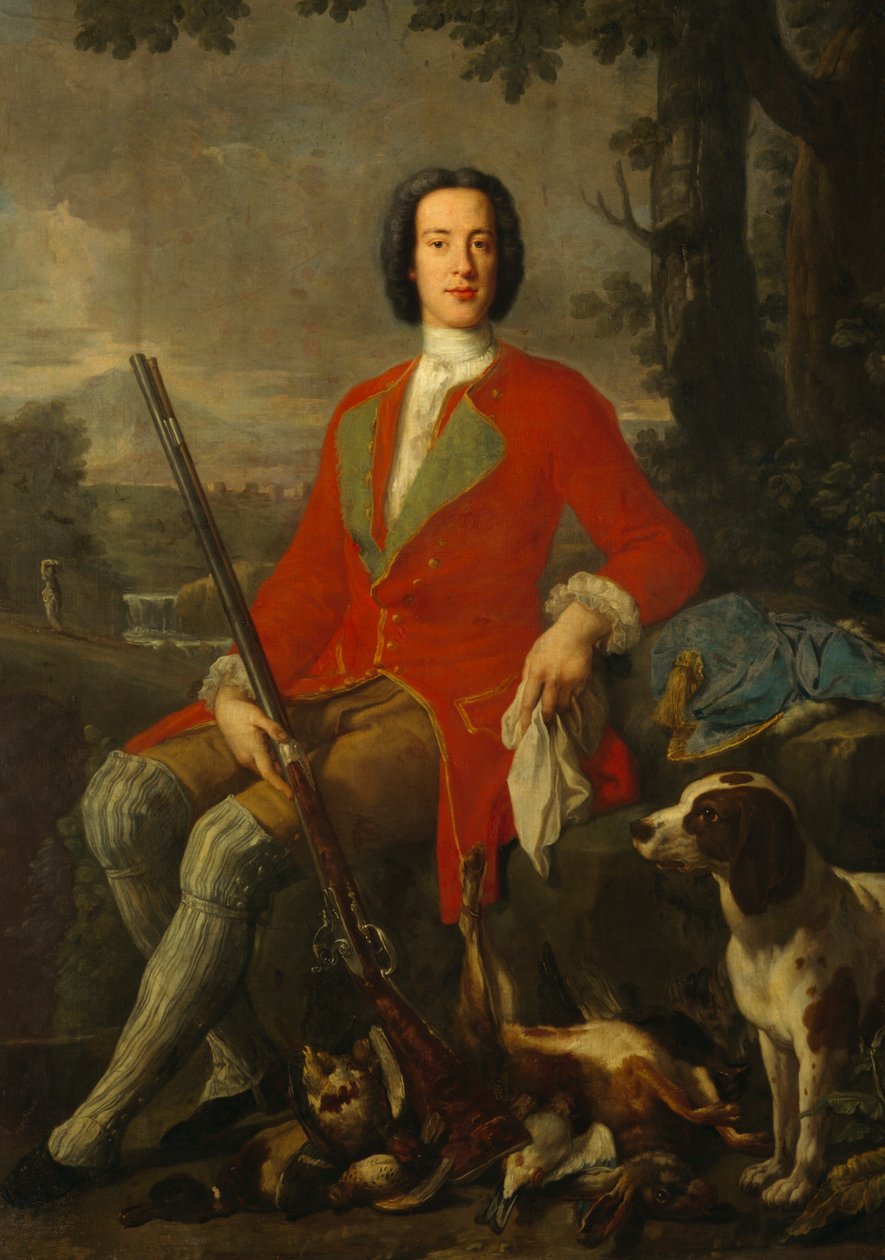 William Howard, Viscount Andover, ca. 1735 von Antonio David