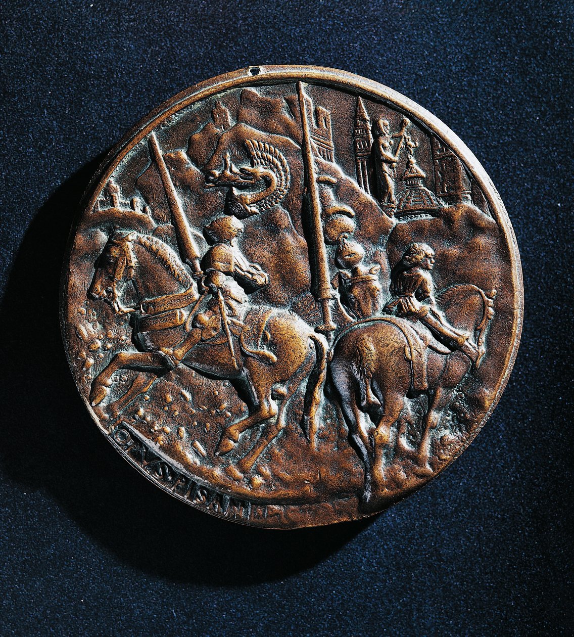 Medaille von Filippo Maria Visconti (1392-1447) von Antonio Pisanello