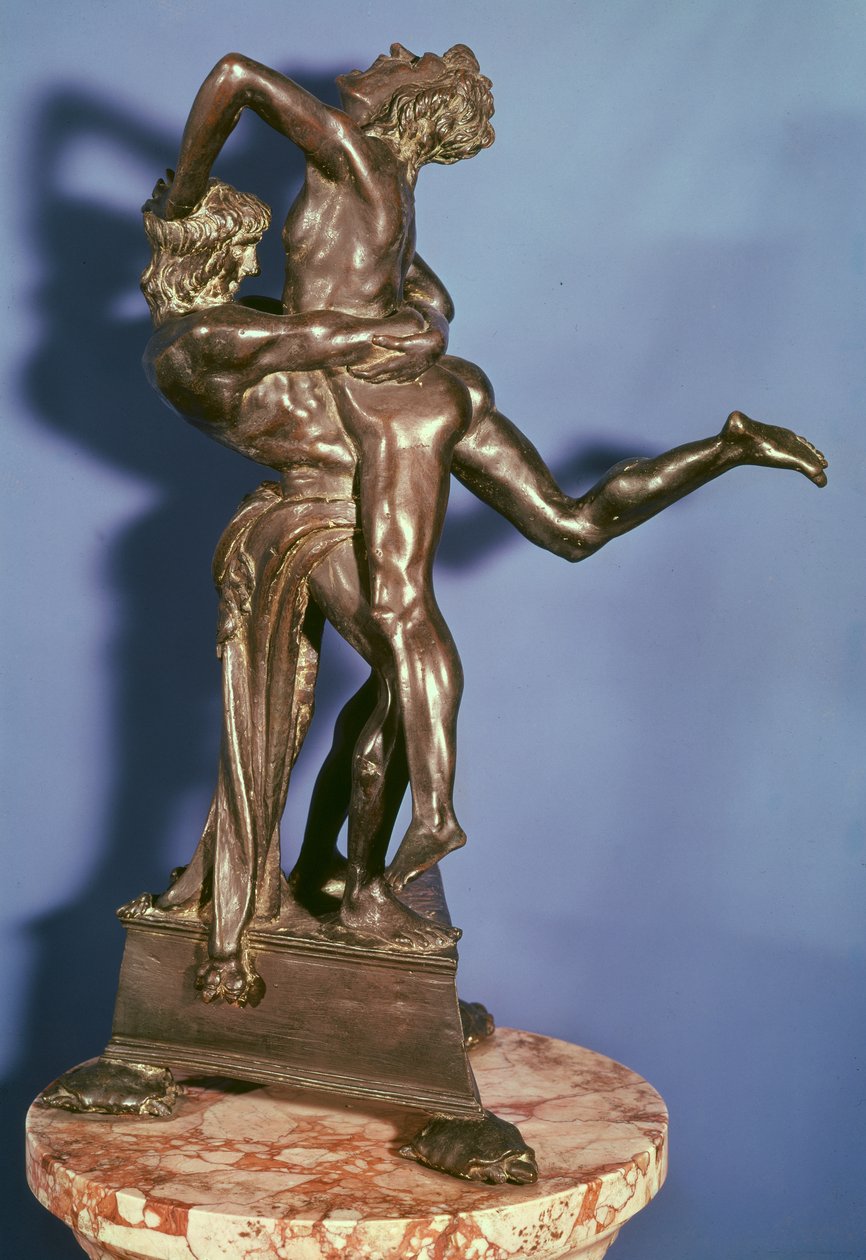 Herkules und Antäus, 1475 (Bronze) von Antonio Pollaiuolo