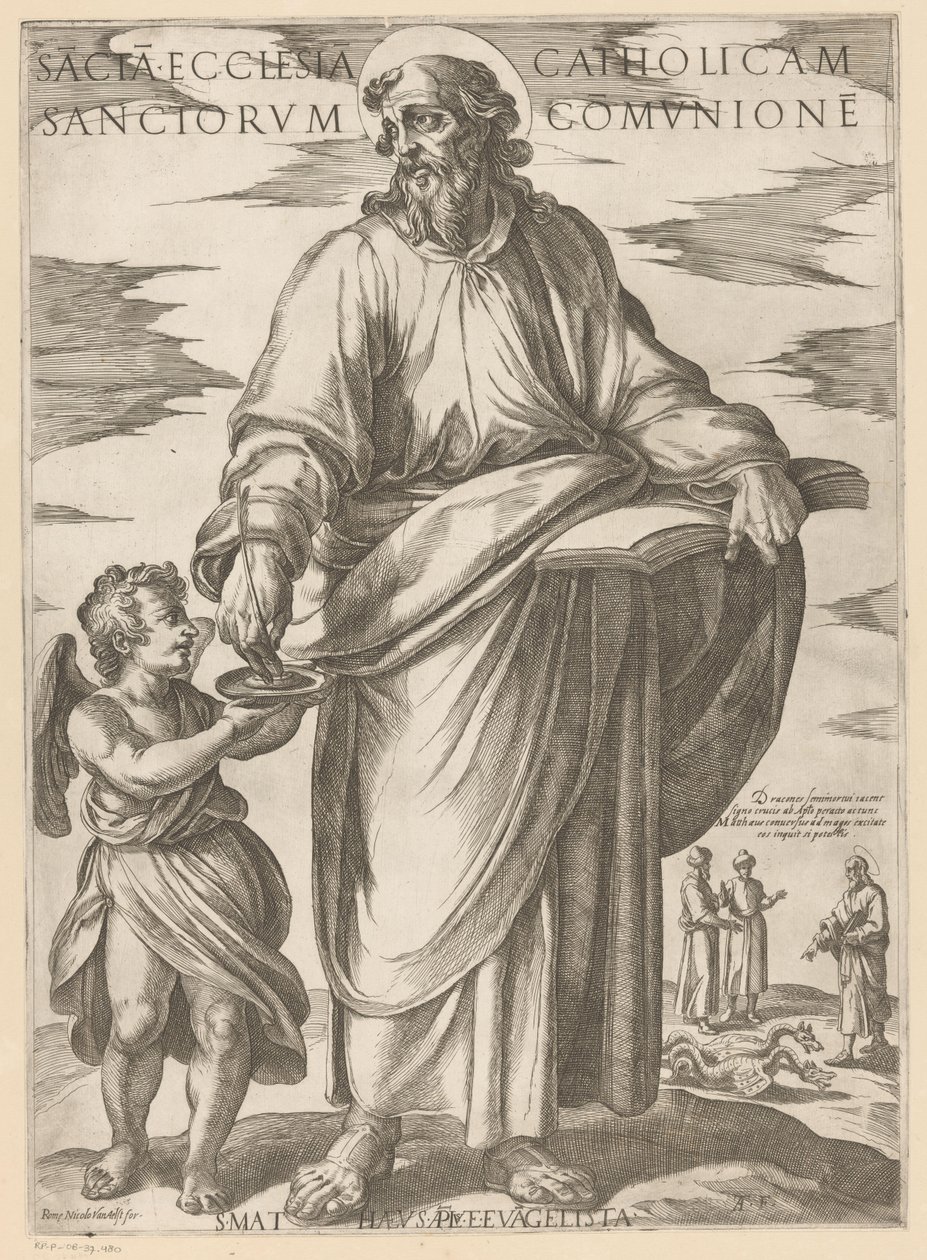 Der heilige Matthäus von Antonio Tempesta