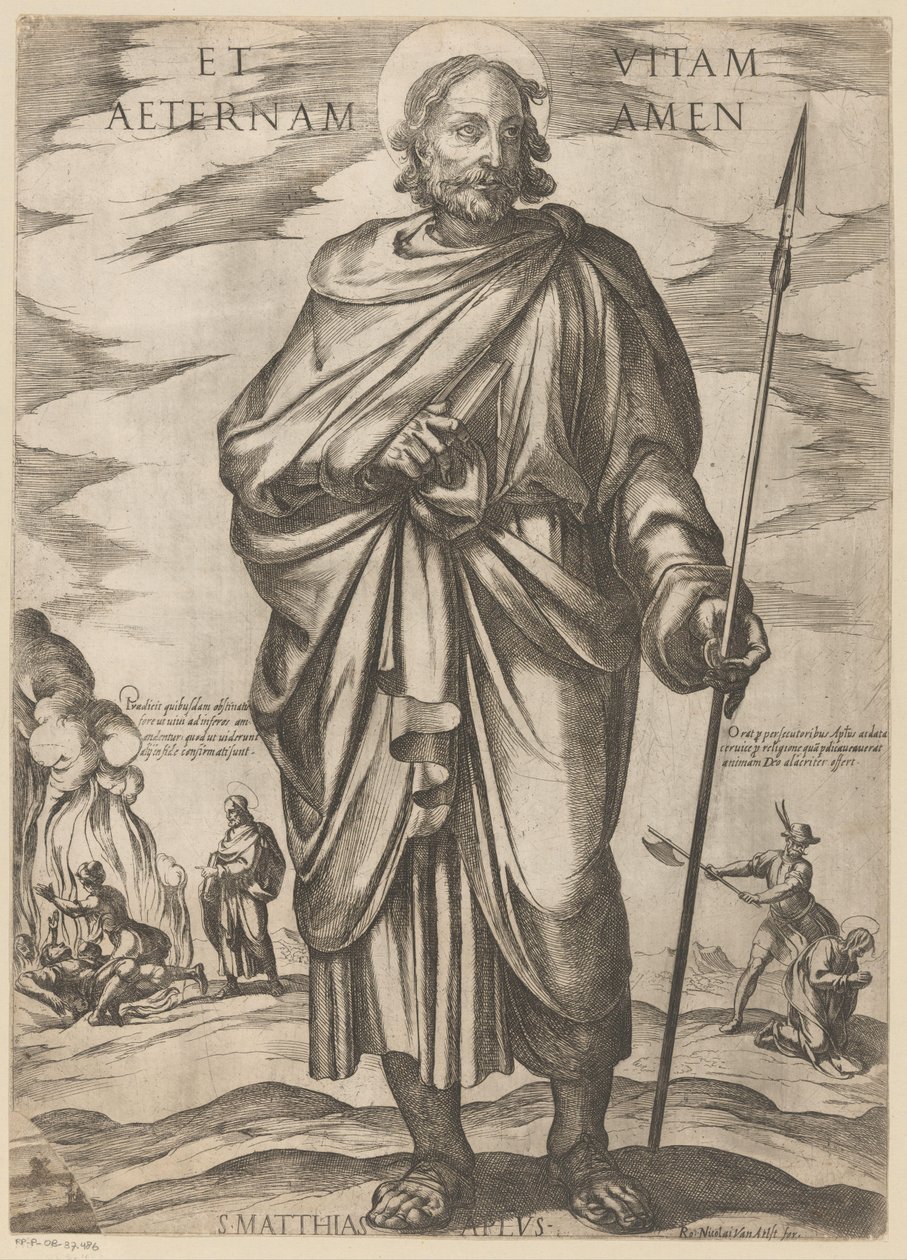 Der heilige Matthias von Antonio Tempesta