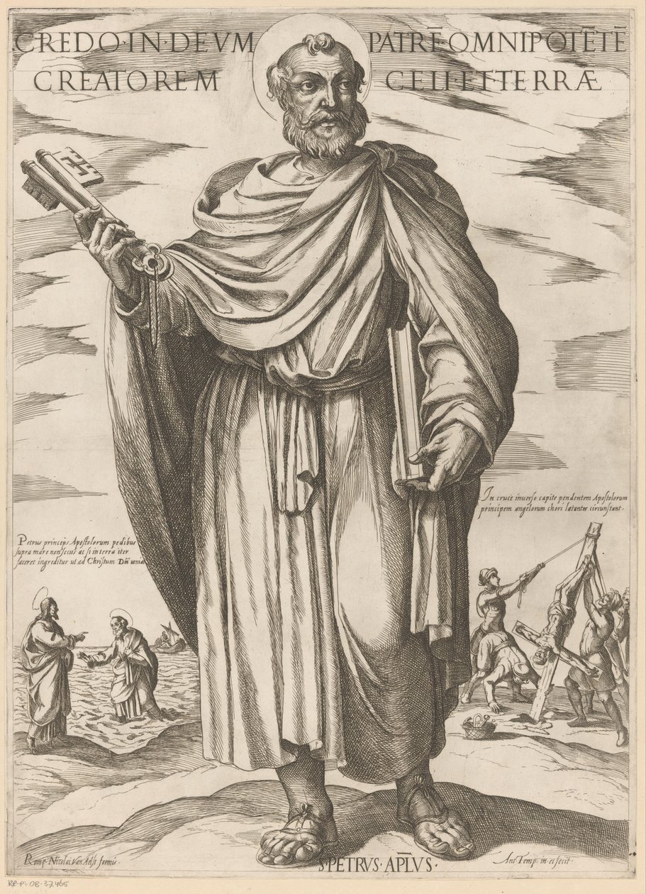 Der heilige Petrus von Antonio Tempesta