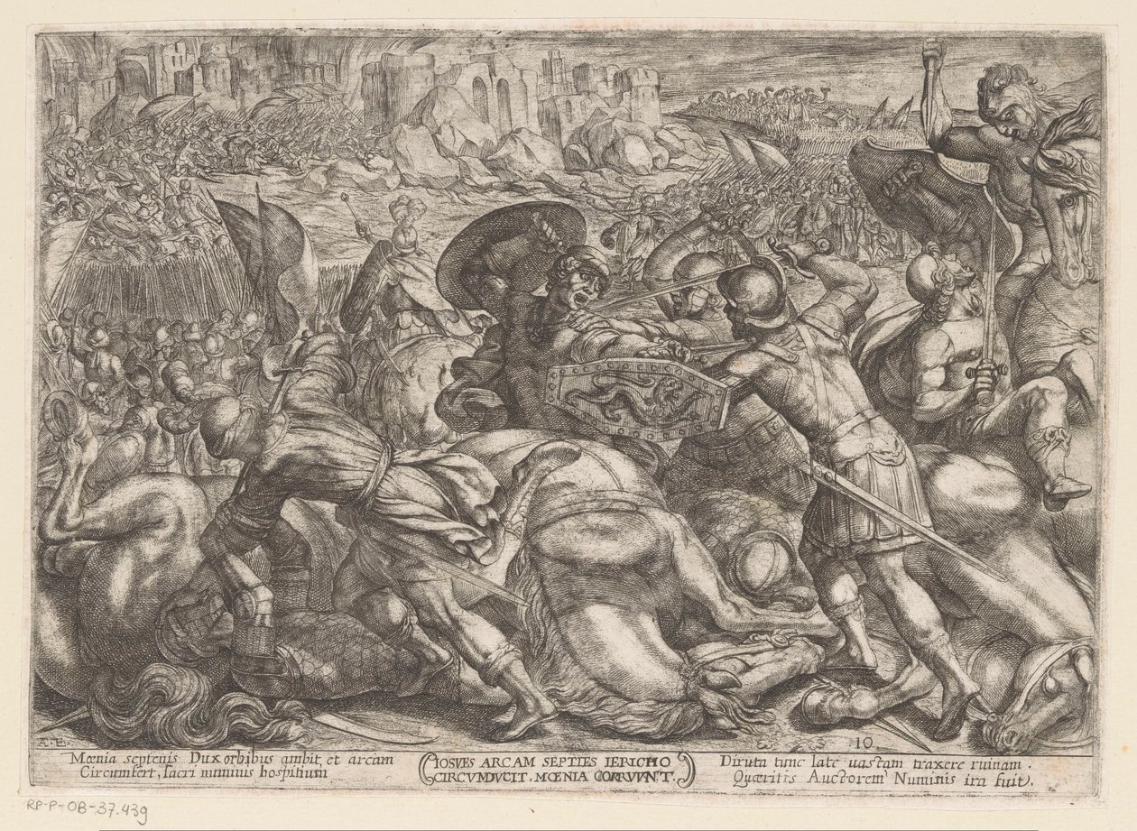 Der Fall von Jericho von Antonio Tempesta