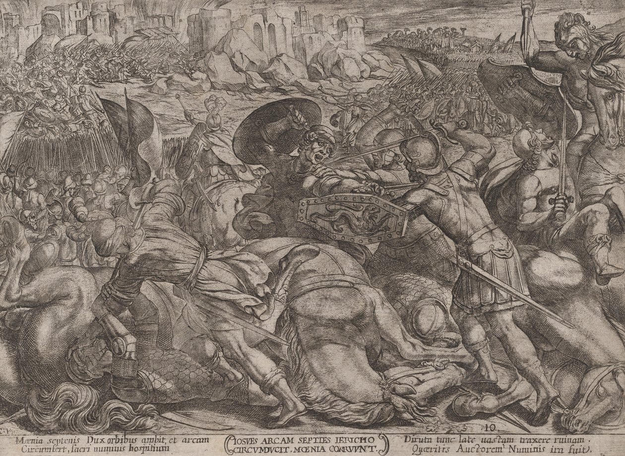 Tafel 10: Der Fall von Jericho, aus 