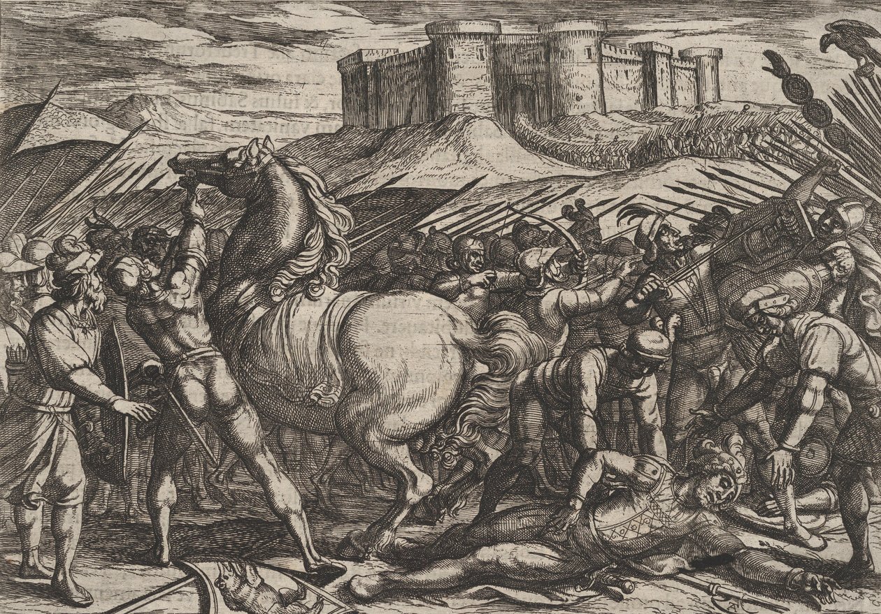 Tafel 17: Die Römer werden durch Civilis
