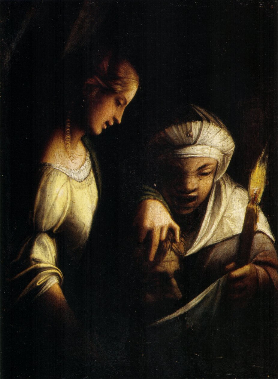 Judith und ihre Magd von Antonio da Correggio